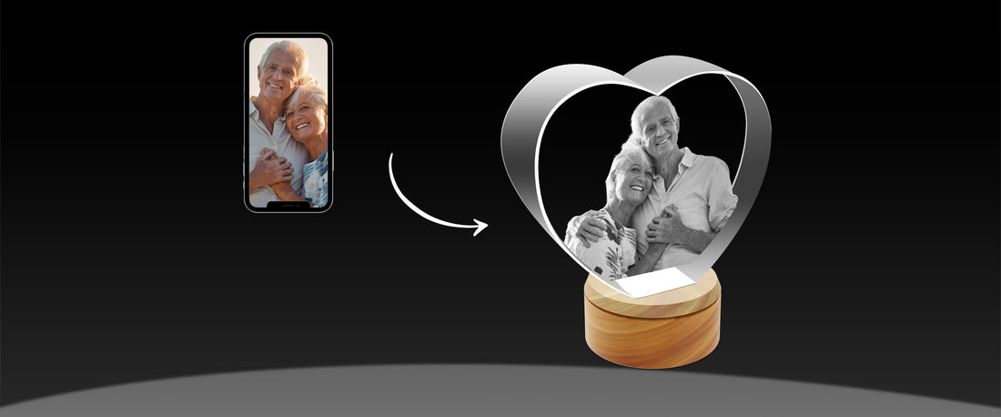 Father's Day Gift Idea: 3D Crystal Photo