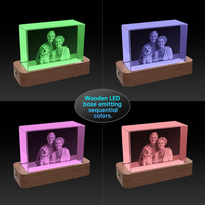 2D Crystal Photo Gifts Rectangle Crystify