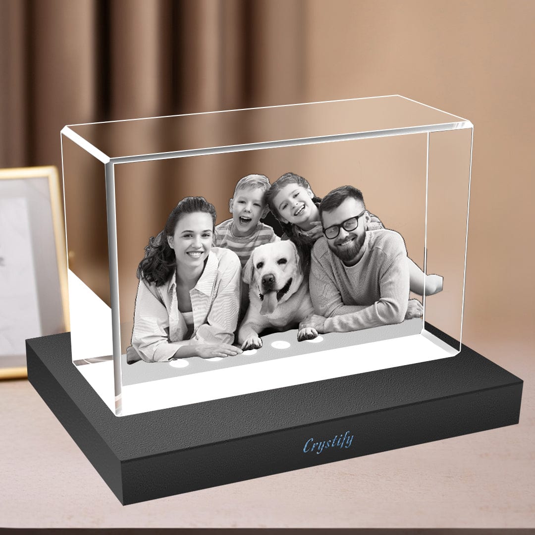 2D Crystal Photo Gifts Rectangle Crystify