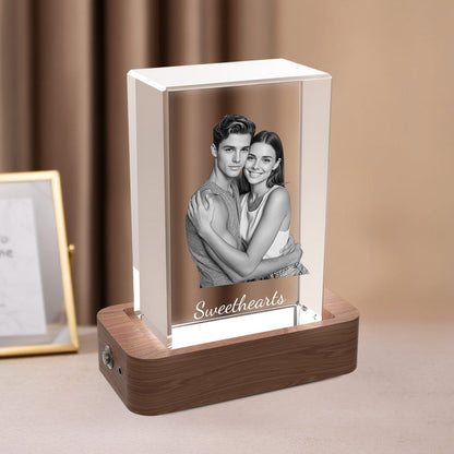 2D Portrait Crystal Photo Gifts Crystify