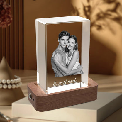 2D Portrait Crystal Photo Gifts Crystify