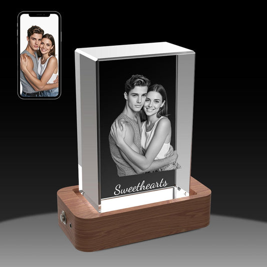 2D Portrait Crystal Photo Gifts Crystify