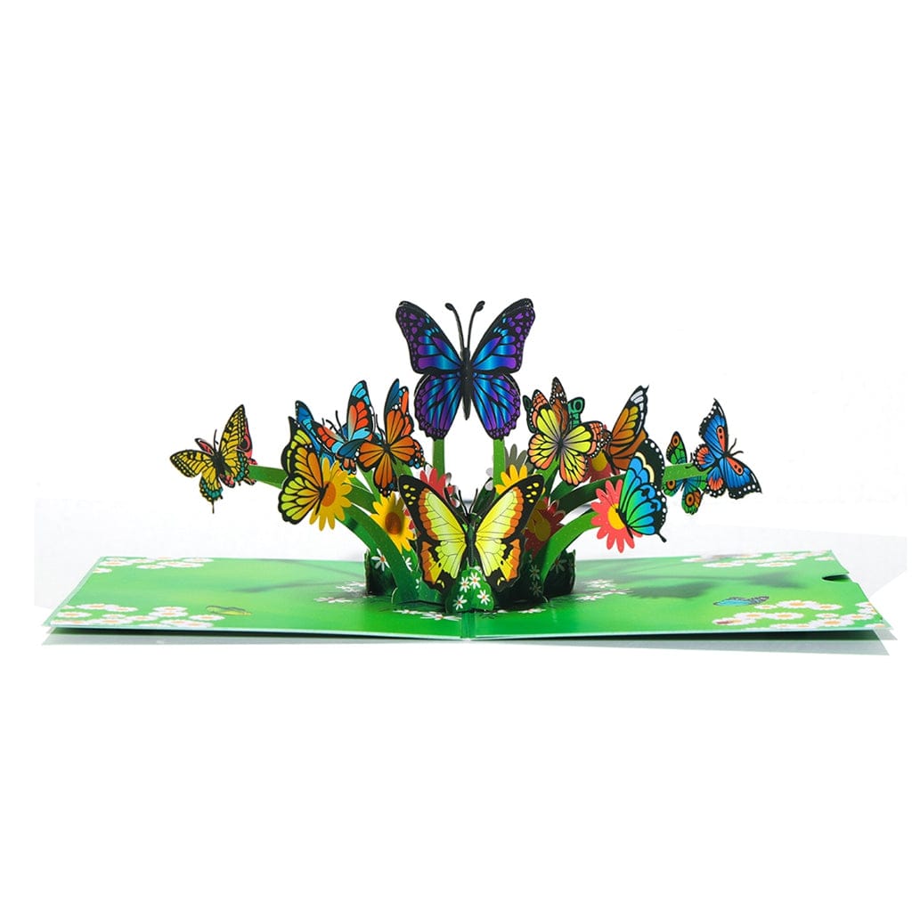 3D Pop-up Greeting Card - Butterfly Crystify