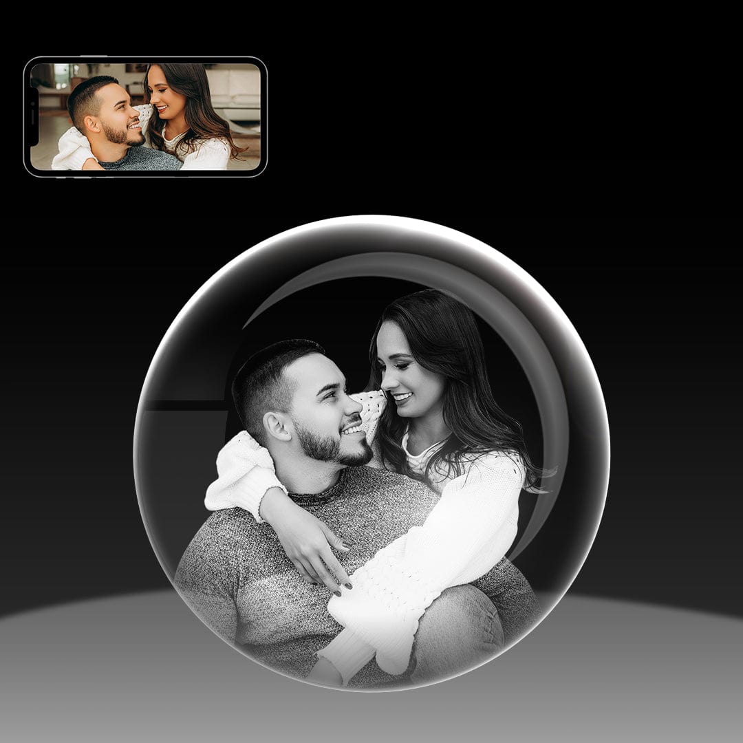 Crystal Ball 3D photo Gifts (Pre-order) Crystify