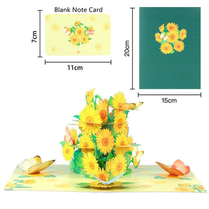 Crystify Greeting Card 3D Pop-up Greeting Card