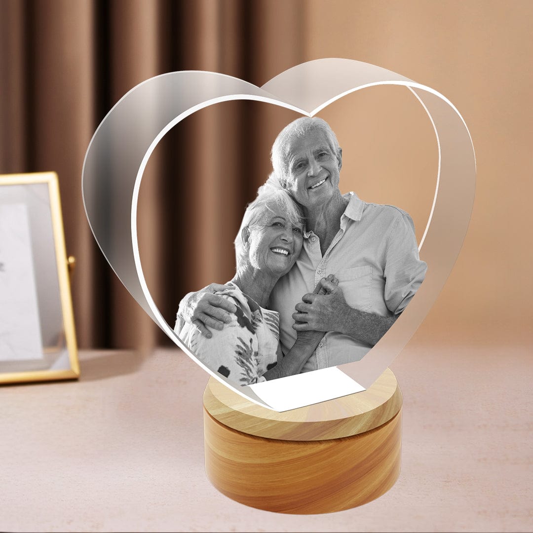 Personalised 3D Crystal Heart Gifts Crystify