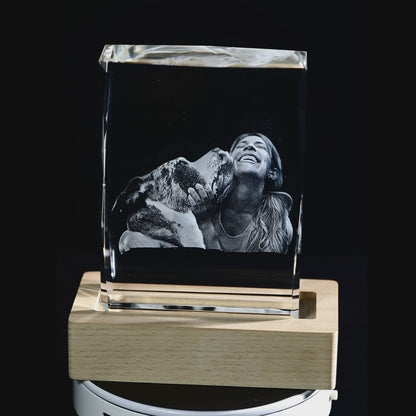 3D crystal photo gifts - 3D Block