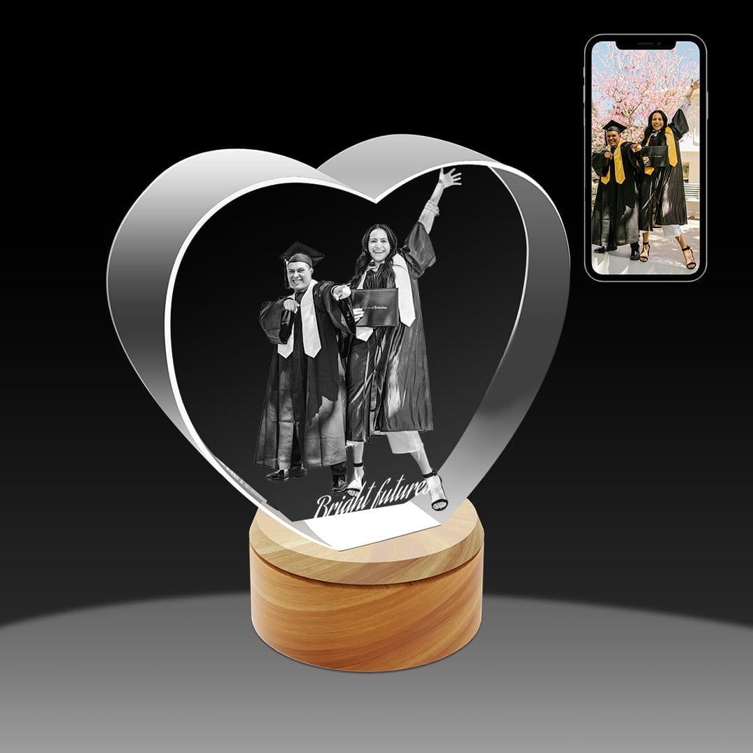 Unique 3D Crystal Heart Gifts Crystify