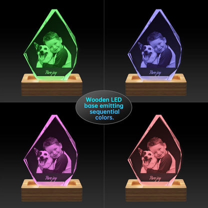 Unique 3D Crystal Iceberg Gift Crystify