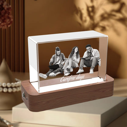 Unique 3D Rectangle Crystal Gift Crystify