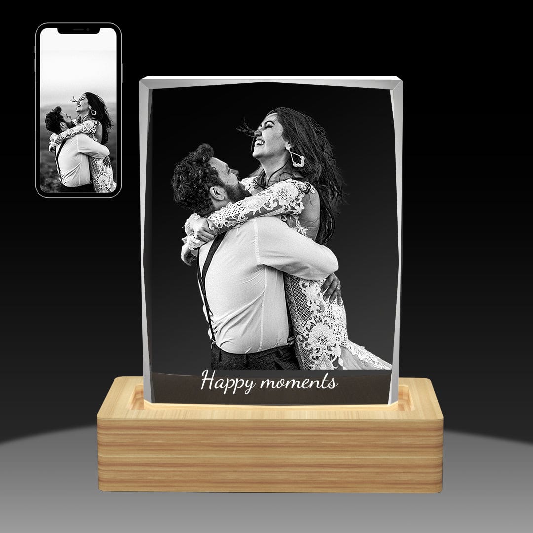 Unique Faceted 3D Portrait Crystal Gifts Crystify